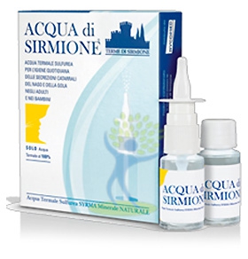Acqua di Sirmione Protezione Vie Respiratorie Acqua Termale Spray 6 Flaconcini