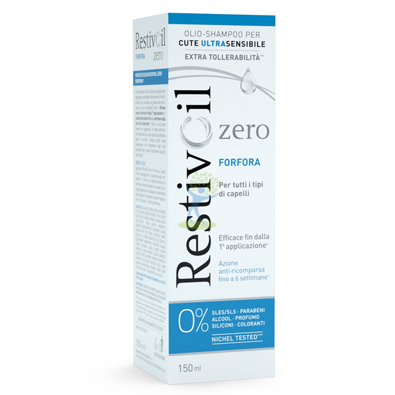 RestivOil Linea Anti-Forfora Zero Forfora Olio Shampoo Extra Delicato 150 ml